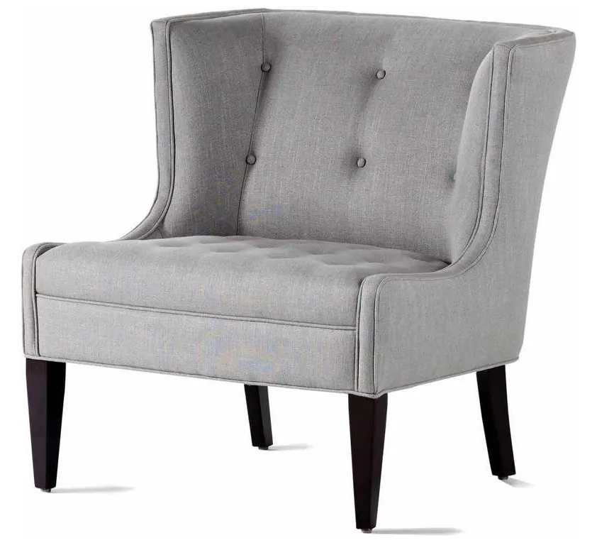 Jessica Charles 341-T Lexi Tufted Slipper Chair Jessica Charles 341-T Lexi Tufted Slipper Chair