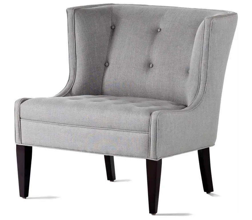 Jessica Charles 341-T Lexi Tufted Slipper Chair Jessica Charles 341-T Lexi Tufted Slipper Chair