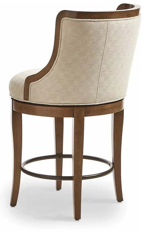 Jessica Charles 37-1-24-MS Corbin Wood Back Memory Swivel Jessica Charles 37-1-24-MS Corbin Wood Back Memory Swivel