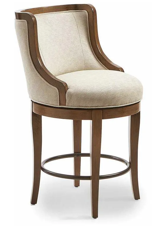 Jessica Charles 37-1-24-MS Corbin Wood Back Memory Swivel Jessica Charles 37-1-24-MS Corbin Wood Back Memory Swivel