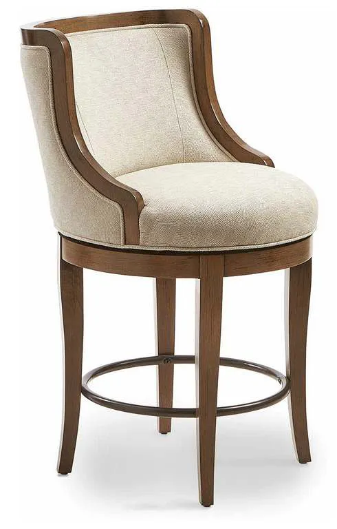 Jessica Charles 37-1-30-MS Corbin Wood Back Memory Swivel Jessica Charles 37-1-30-MS Corbin Wood Back Memory Swivel