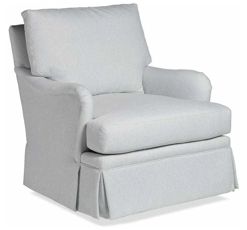 Jessica Charles 532SK-S Simon Skirted Swivel Chair Jessica Charles 532SK-S Simon Skirted Swivel Chair