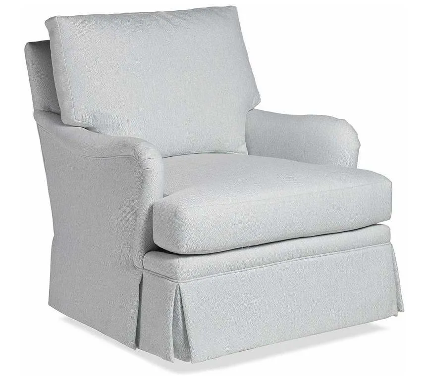 Jessica Charles 532SK-S Simon Skirted Swivel Chair Jessica Charles 532SK-S Simon Skirted Swivel Chair