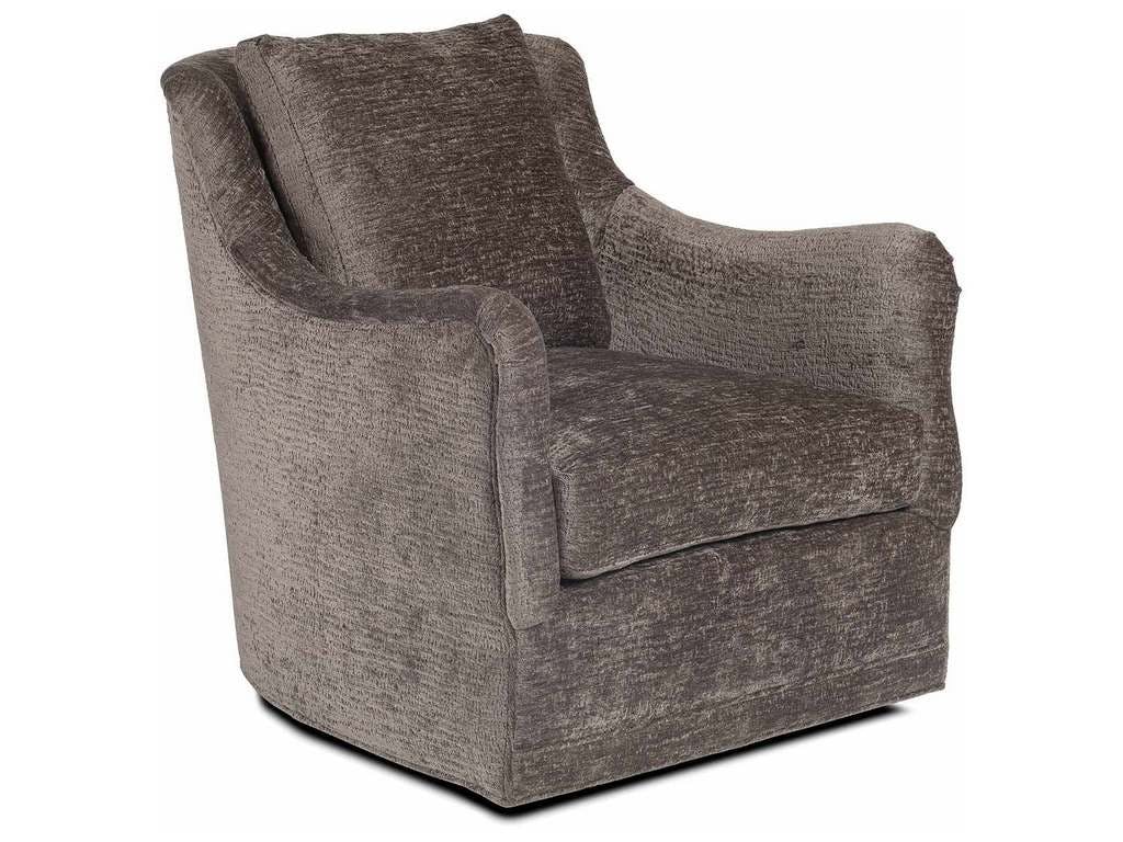 Jessica Charles 5478-E-SR  Arcadia English Arm Swivel Chair