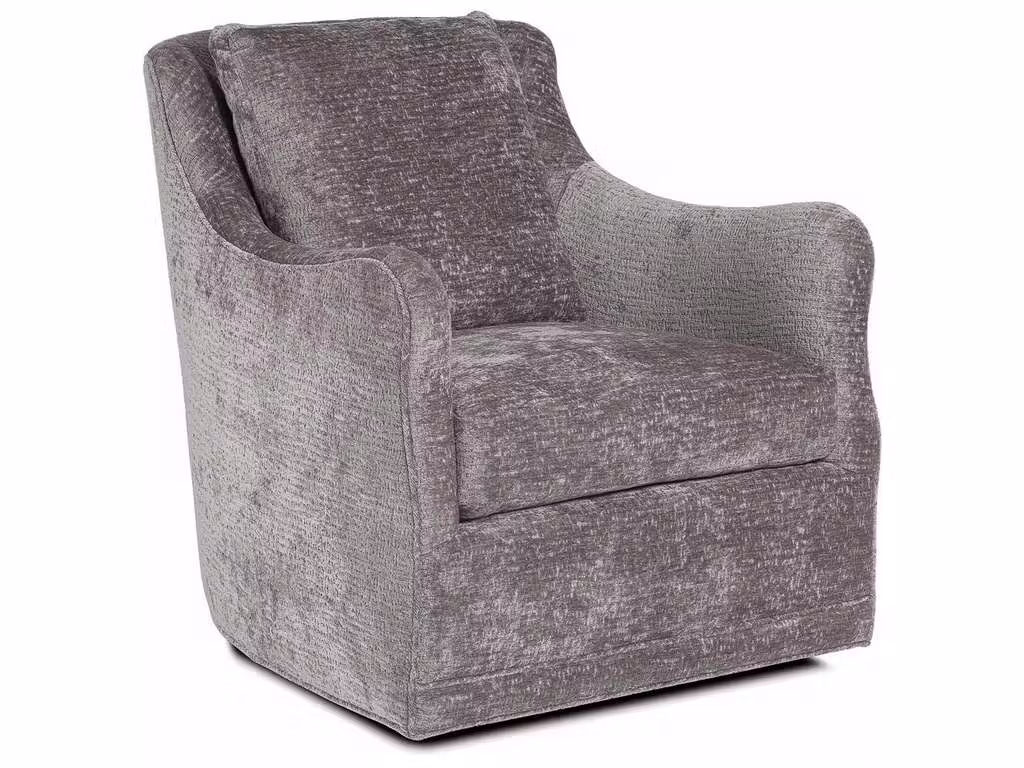 Jessica Charles 5478-S-SG  Arcadia Sculpted Arm Swivel Glider