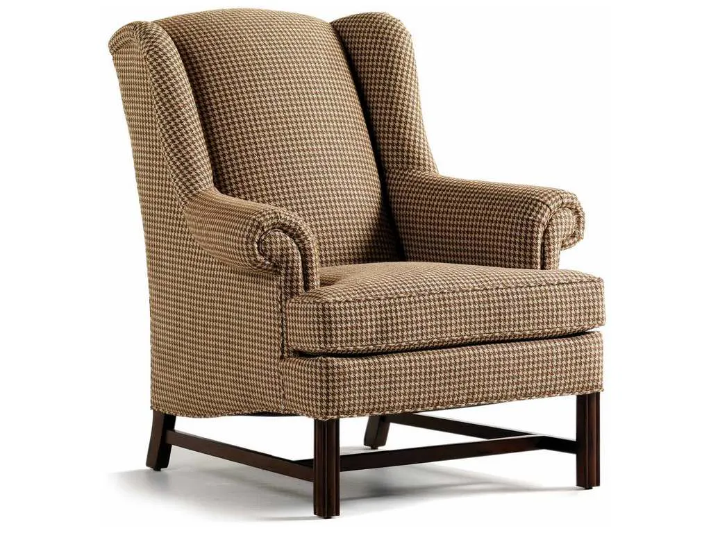 Jessica Charles 631  Alexander Tight Back Wing Chair