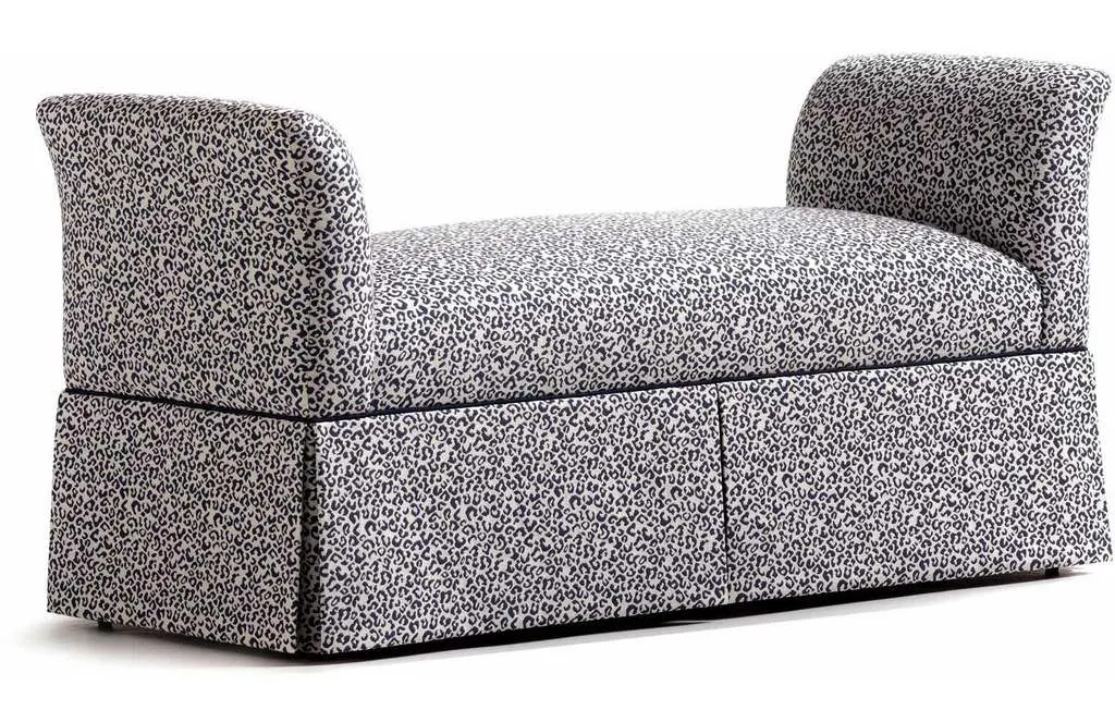 Jessica Charles 64-54 Locke Skirted Bench Jessica Charles 64-54 Locke Skirted Bench