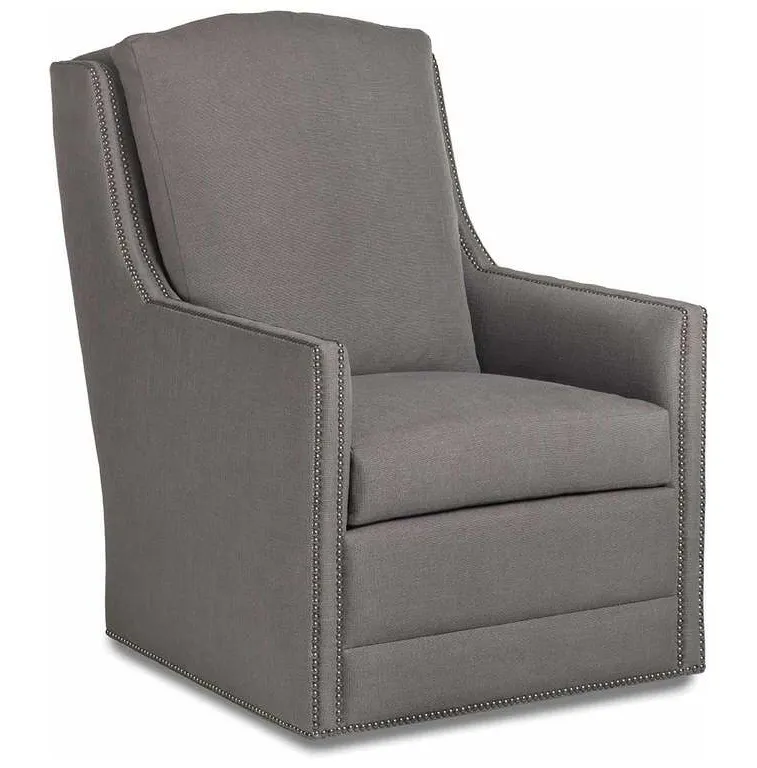 Jessica Charles 798-T-S Casey Swivel Chair with Track Arm Jessica Charles 798-T-S Casey Swivel Chair with Track Arm
