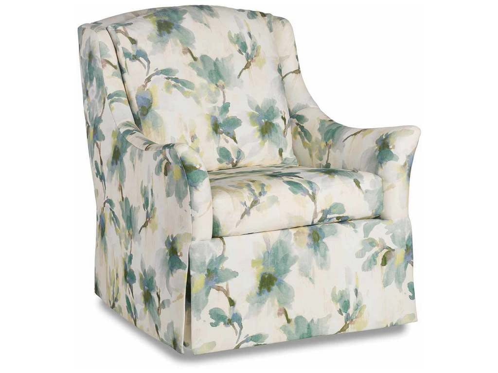 Jessica Charles 799-S-SG  Carrie Swivel Glider with Shelter Arm