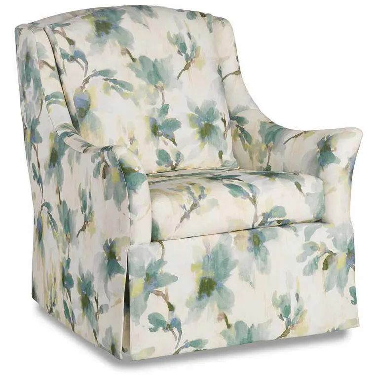 Jessica Charles 799-S-SG Carrie Swivel Glider with Shelter Arm Jessica Charles 799-S-SG Carrie Swivel Glider with Shelter Arm