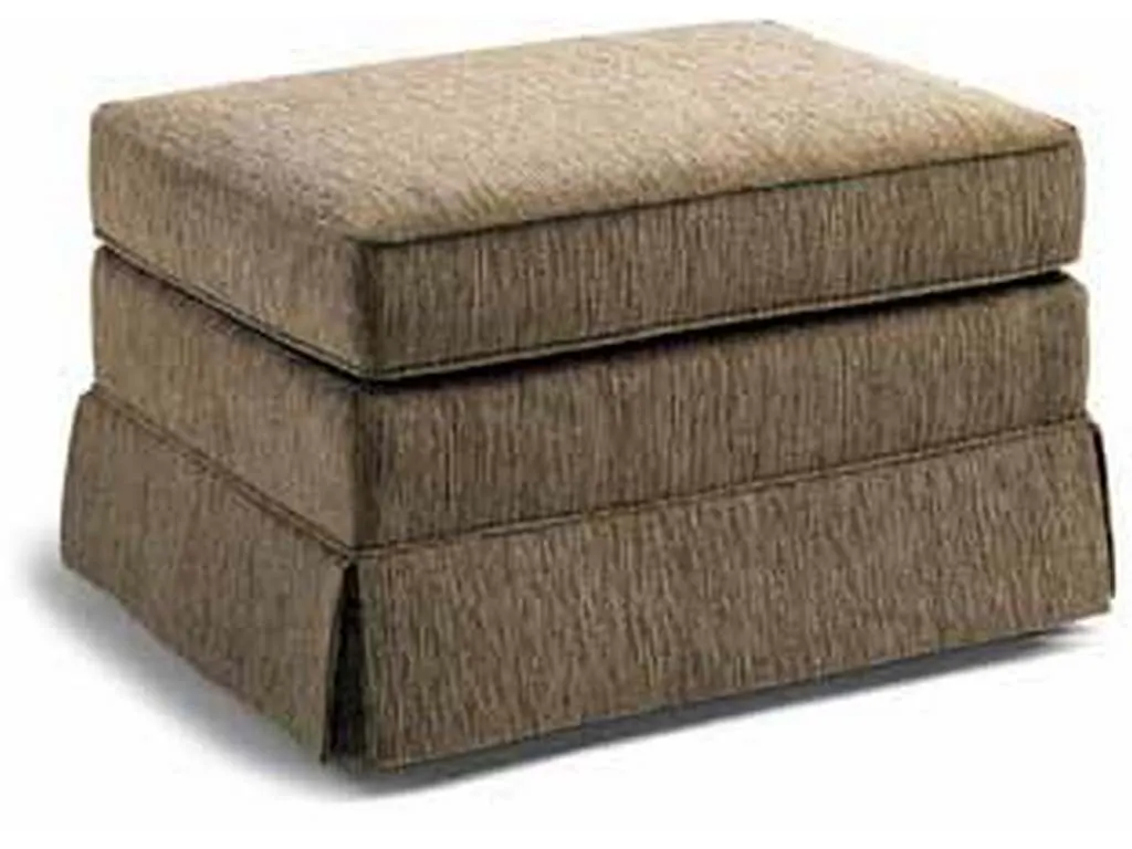Jessica Charles 811  Box Edge Storage Ottoman