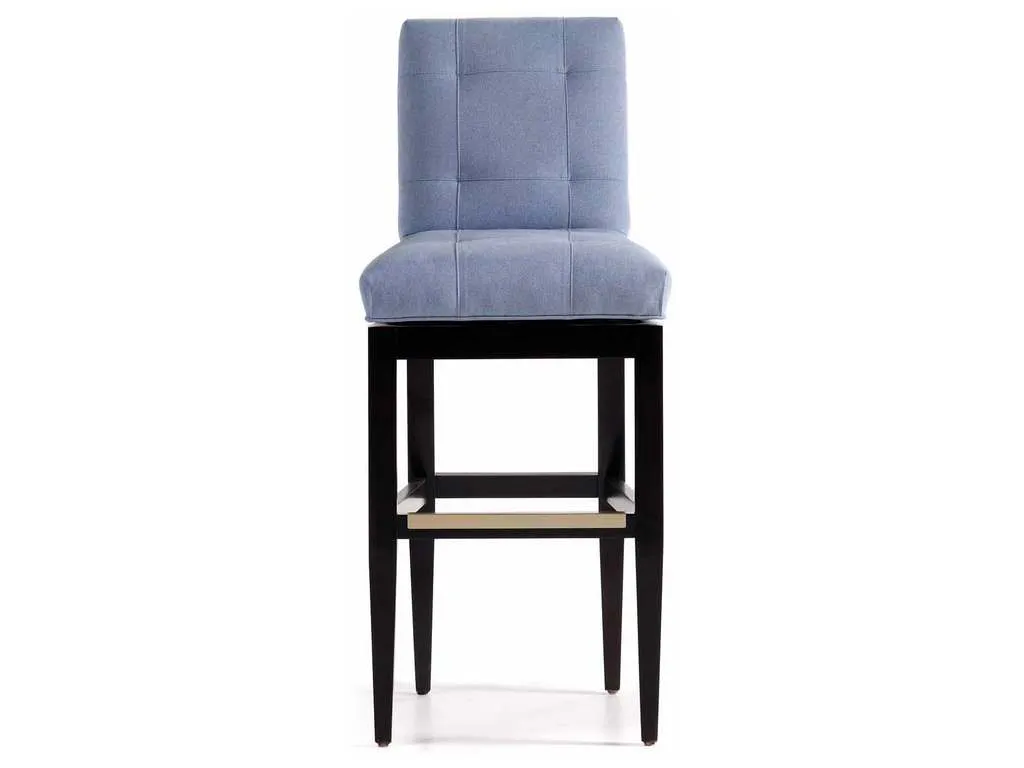 Jessica Charles 87-30-MS  Mann Tufted Memory Swivel Barstool