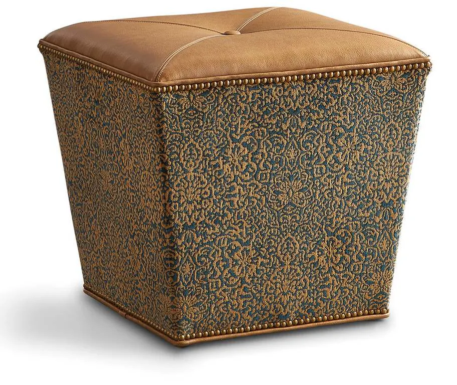 Jessica Charles 8906-B Kiki Ottoman With Button Jessica Charles 8906-B Kiki Ottoman With Button