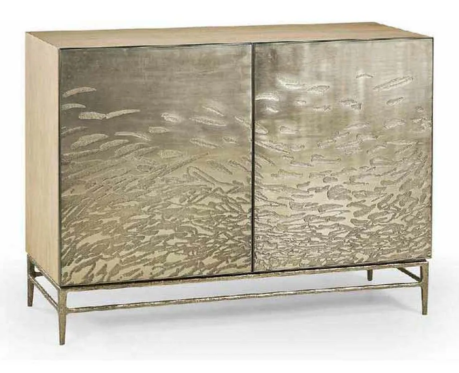 Jonathan Charles 001-2-L20-EAL Diel Acid Etched Door Chest Jonathan Charles 001-2-L20-EAL Diel Acid Etched Door Chest