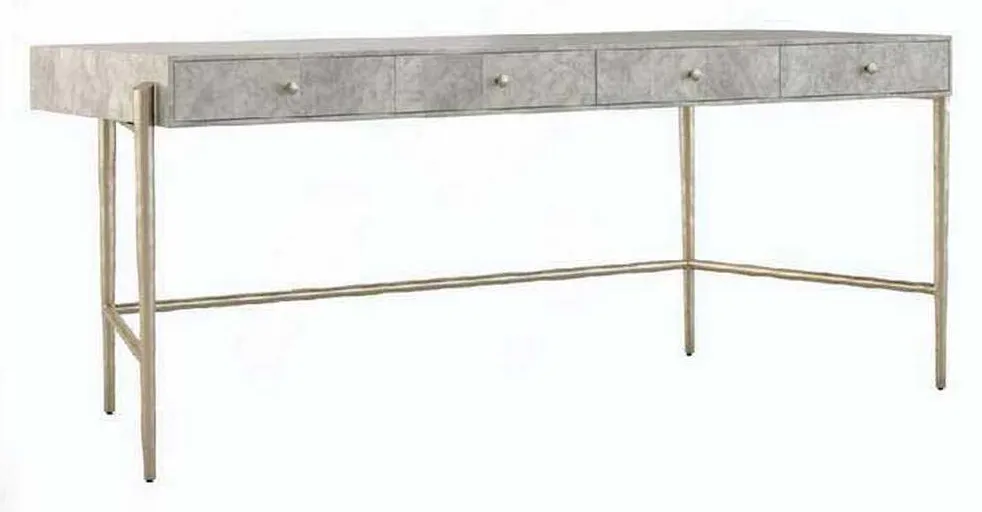 Jonathan Charles 001-4-0E1-MDL Skookumchuck Madrona Burl Desk Jonathan Charles 001-4-0E1-MDL Skookumchuck Madrona Burl Desk