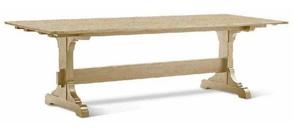 Jonathan Charles 003-2-A50-STO Epoch Trestle Dining Table 100 Inch Jonathan Charles 003-2-A50-STO Epoch Trestle Dining Table 100 Inch