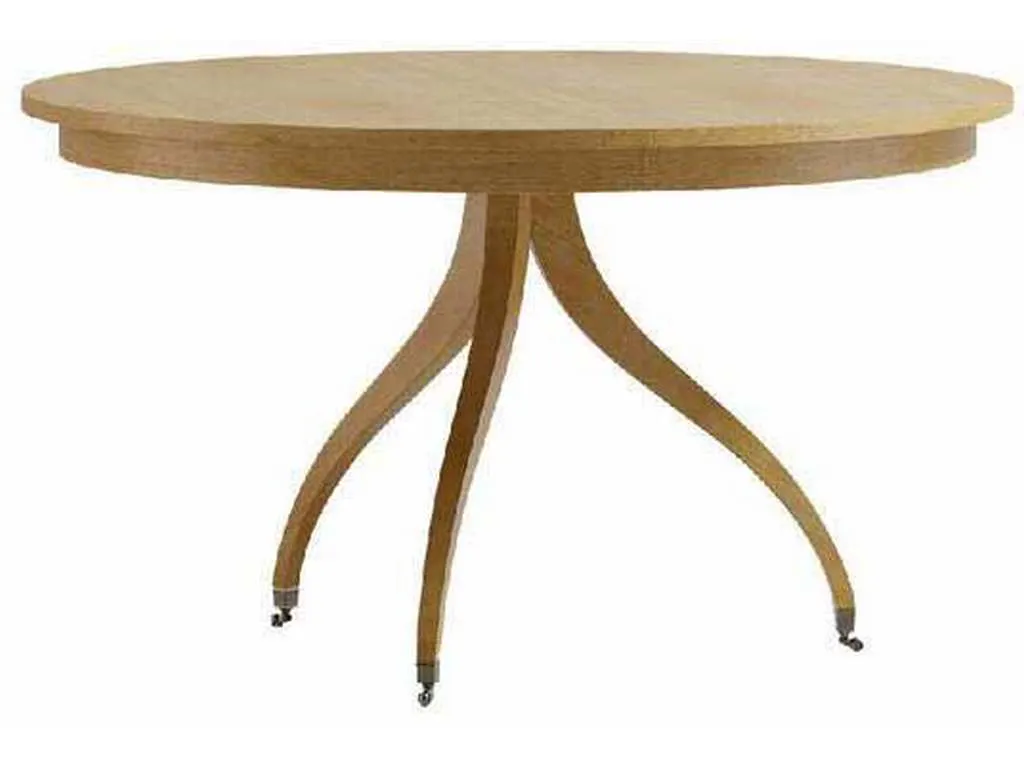 Jonathan Charles 003-2-D00-SBC Solar Spider Leg Dining Table 52 Inch