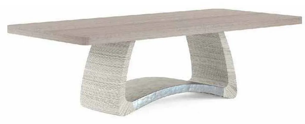 Jonathan Charles 001-2-E01-CRD Swell Danish Cord Dining Table 100 Inch Jonathan Charles 001-2-E01-CRD Swell Danish Cord Dining Table 100 Inch