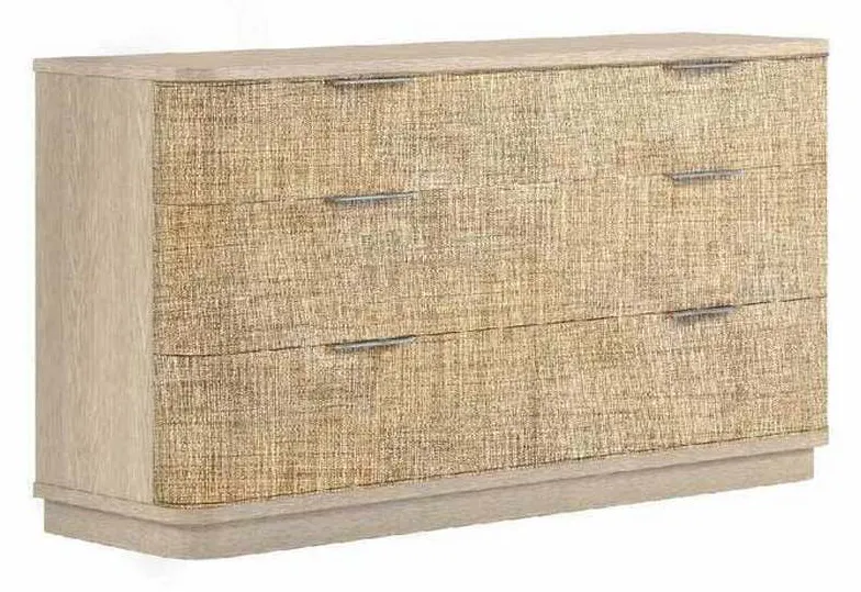 Jonathan Charles 001-1-902-WWO Grasscloth Dresser Jonathan Charles 001-1-902-WWO Grasscloth Dresser