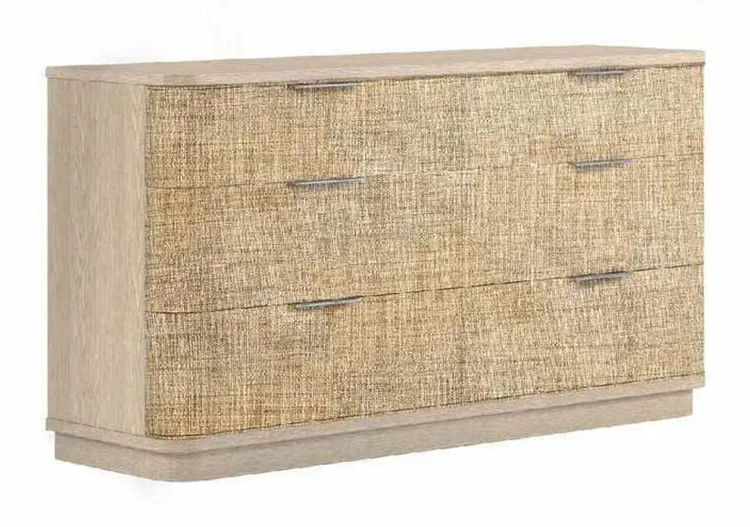 Jonathan Charles 001-1-902-WWO Grasscloth Dresser Jonathan Charles 001-1-902-WWO Grasscloth Dresser