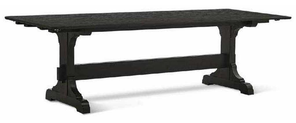 Jonathan Charles 003-2-A50-EBO Epoch Trestle Dining Table 100 Inch Jonathan Charles 003-2-A50-EBO Epoch Trestle Dining Table 100 Inch