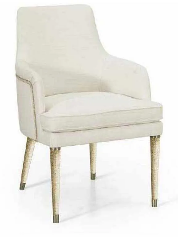 Jonathan Charles 001-2-030-LOW Shoal Linen & Grasscloth Host Chair Jonathan Charles 001-2-030-LOW Shoal Linen & Grasscloth Host Chair