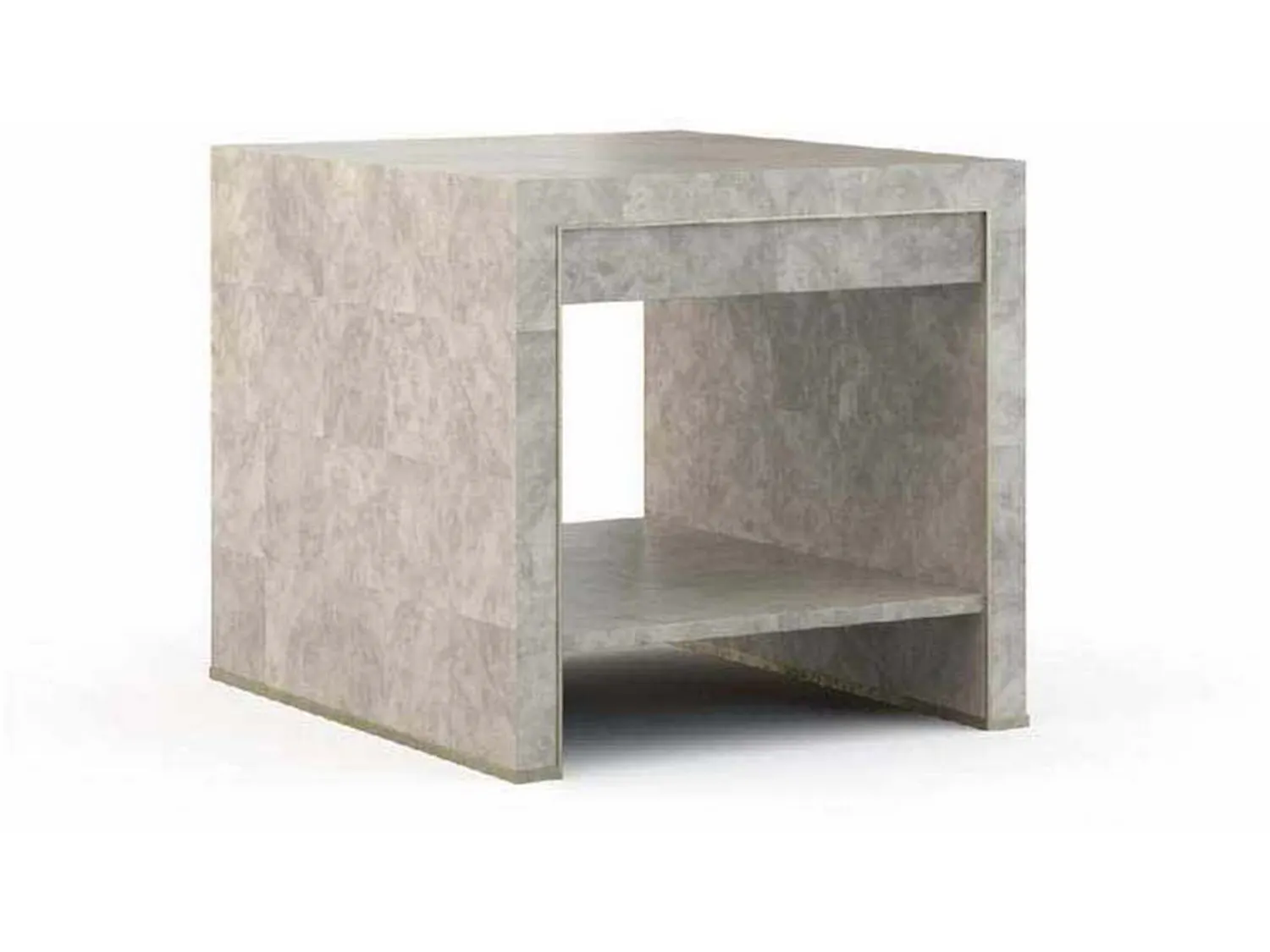 Jonathan Charles 001-3-AN0-MDL Skookumchuck Madrona Burl End Table