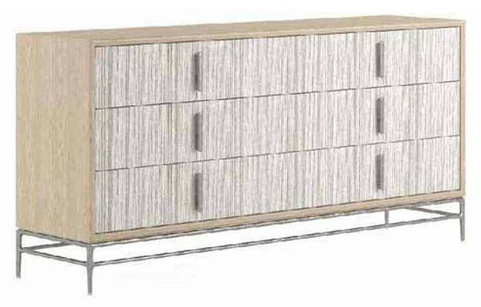 Jonathan Charles 001-1-710-CRD Clapotis Danish Cord Double Dresser Jonathan Charles 001-1-710-CRD Clapotis Danish Cord Double Dresser