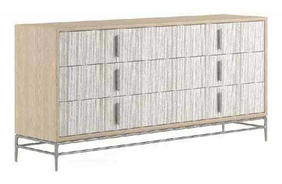 Jonathan Charles 001-1-710-CRD Clapotis Danish Cord Double Dresser Jonathan Charles 001-1-710-CRD Clapotis Danish Cord Double Dresser
