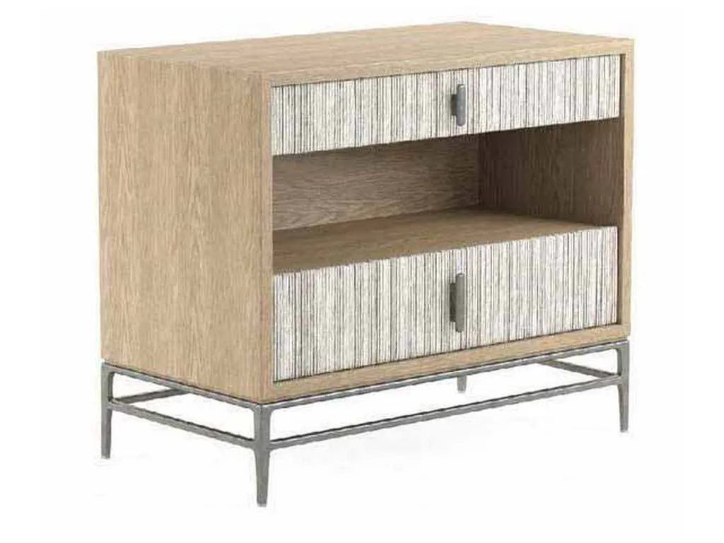 Jonathan Charles 001-1-802-CRD Clapotis Danish Cord Nightstand