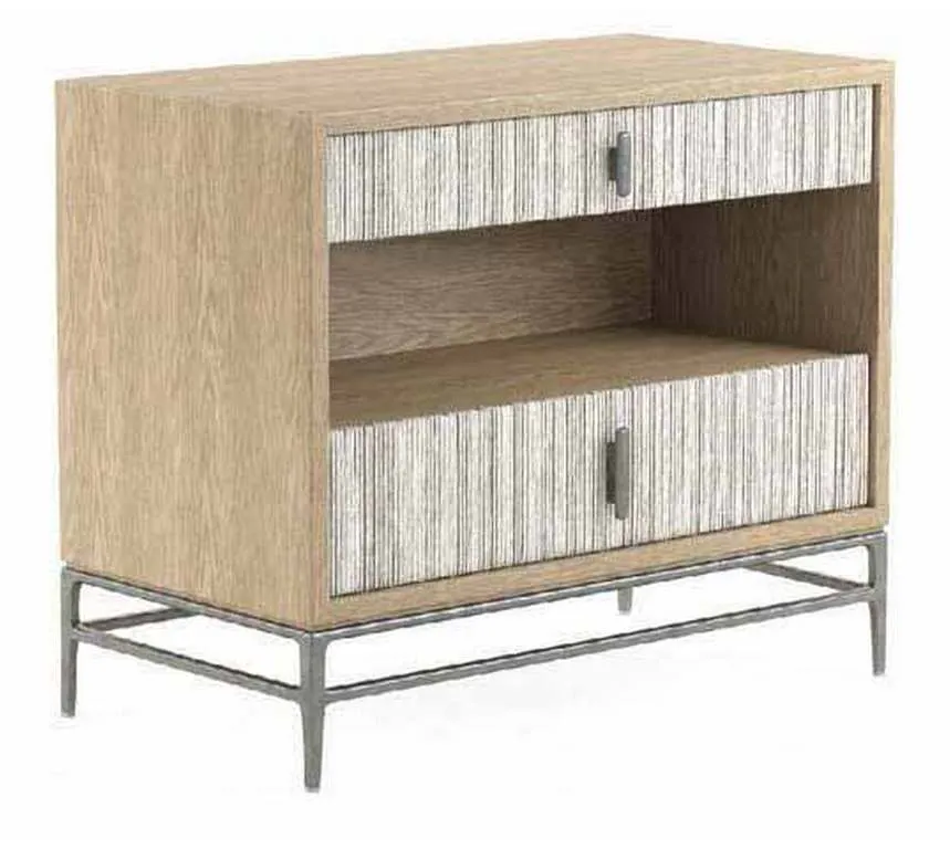 Jonathan Charles 001-1-802-CRD Clapotis Danish Cord Nightstand Jonathan Charles 001-1-802-CRD Clapotis Danish Cord Nightstand