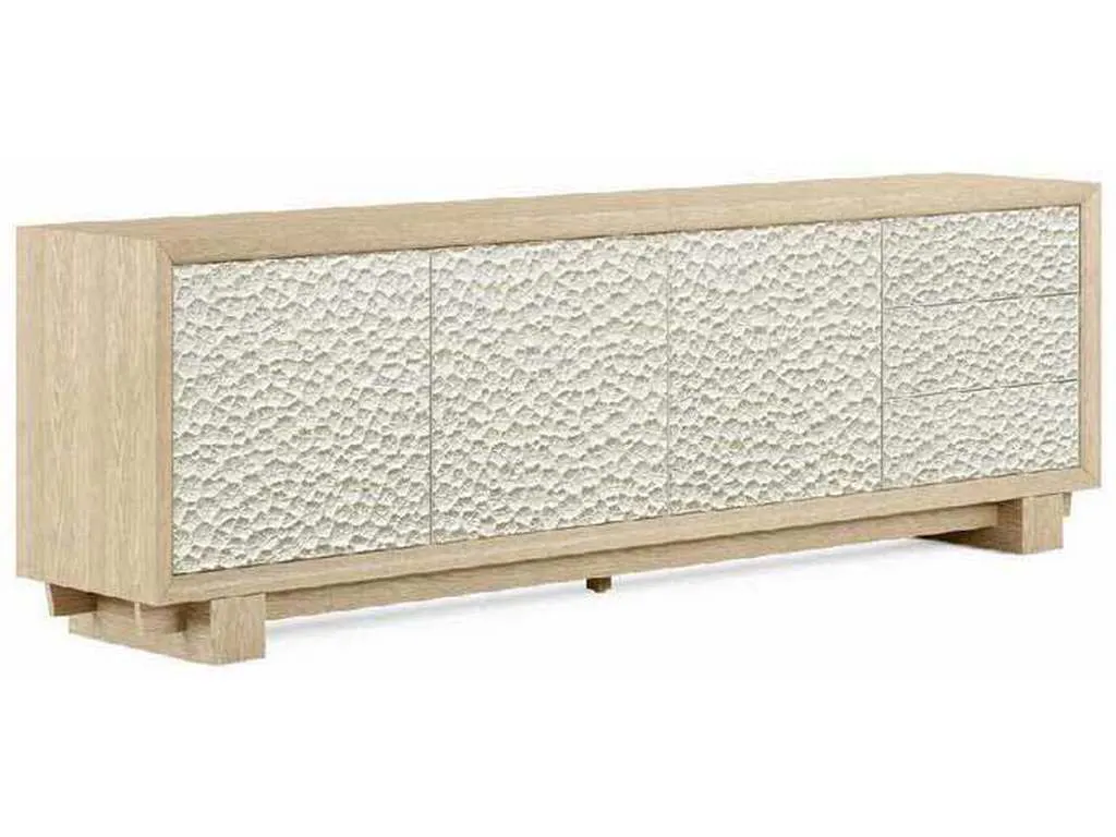 Jonathan Charles 001-3-401-WWO Pelagic Sculpted Entertainment Console