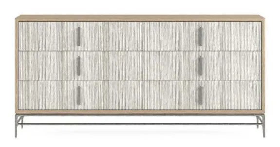 Jonathan Charles 001-1-710-CRD Clapotis Danish Cord Double Dresser Jonathan Charles 001-1-710-CRD Clapotis Danish Cord Double Dresser