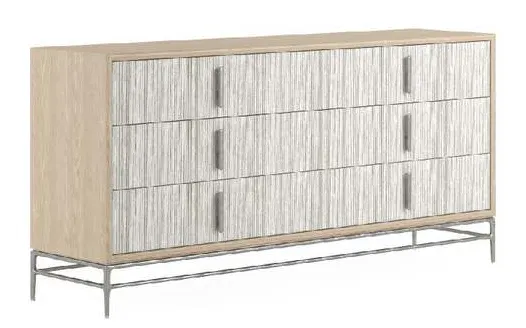 Jonathan Charles 001-1-710-CRD Clapotis Danish Cord Double Dresser Jonathan Charles 001-1-710-CRD Clapotis Danish Cord Double Dresser