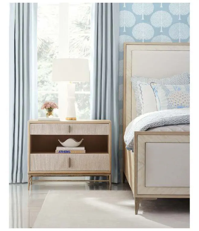 Jonathan Charles 001-1-802-CRD Clapotis Danish Cord Nightstand Jonathan Charles 001-1-802-CRD Clapotis Danish Cord Nightstand