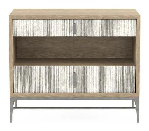 Jonathan Charles 001-1-802-CRD Clapotis Danish Cord Nightstand Jonathan Charles 001-1-802-CRD Clapotis Danish Cord Nightstand