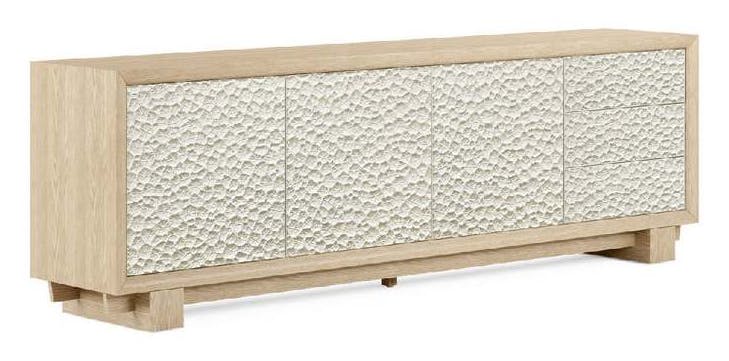 Jonathan Charles 001-3-401-WWO Pelagic Sculpted Entertainment Console Jonathan Charles 001-3-401-WWO Pelagic Sculpted Entertainment Console