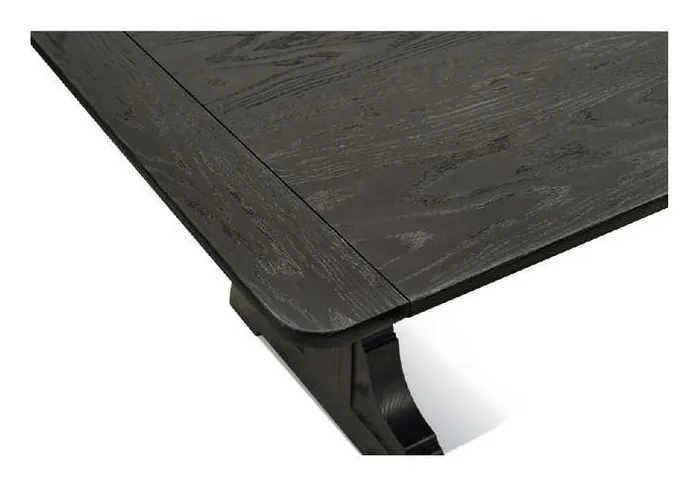 Jonathan Charles 003-2-A50-EBO Epoch Trestle Dining Table 100 Inch Jonathan Charles 003-2-A50-EBO Epoch Trestle Dining Table 100 Inch