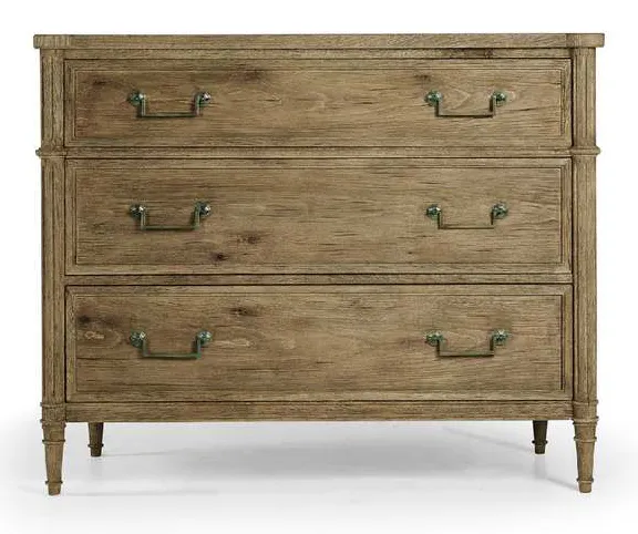 Jonathan Charles 003-3-262-WNC Kalpa Louis XVI Drawer Chest Stripped Chestnut Jonathan Charles 003-3-262-WNC Kalpa Louis XVI Drawer Chest Stripped Chestnut