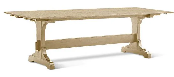 Jonathan Charles 003-2-A50-STO Epoch Trestle Dining Table 100 Inch Jonathan Charles 003-2-A50-STO Epoch Trestle Dining Table 100 Inch