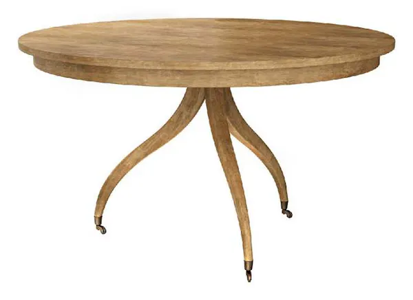 Jonathan Charles 003-2-D00-SBC Solar Spider Leg Dining Table 52 Inch Jonathan Charles 003-2-D00-SBC Solar Spider Leg Dining Table 52 Inch