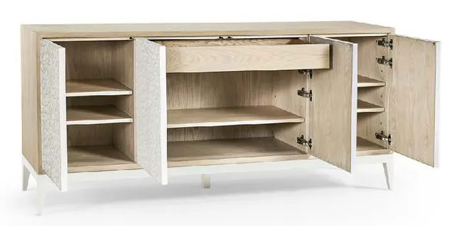 Jonathan Charles 001-2-N20-CAW Pelagic Sculpted Credenza Jonathan Charles 001-2-N20-CAW Pelagic Sculpted Credenza