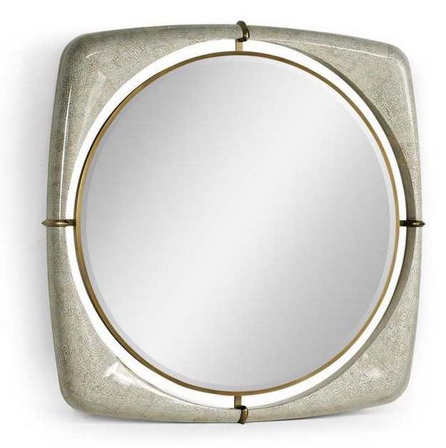 Jonathan Charles 500360-52D-EA002 Toulouse 52 inch Eggshell Mirror Jonathan Charles 500360-52D-EA002 Toulouse 52 inch Eggshell Mirror