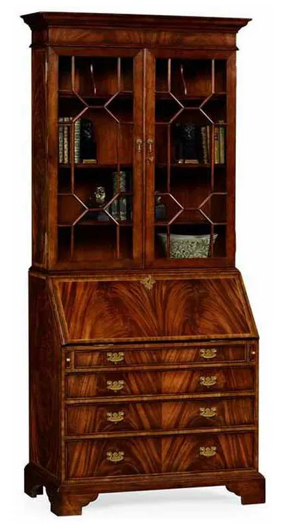 Jonathan Charles 492260-MAH Buckingham Georgian Mahogany Secretary Jonathan Charles 492260-MAH Buckingham Georgian Mahogany Secretary