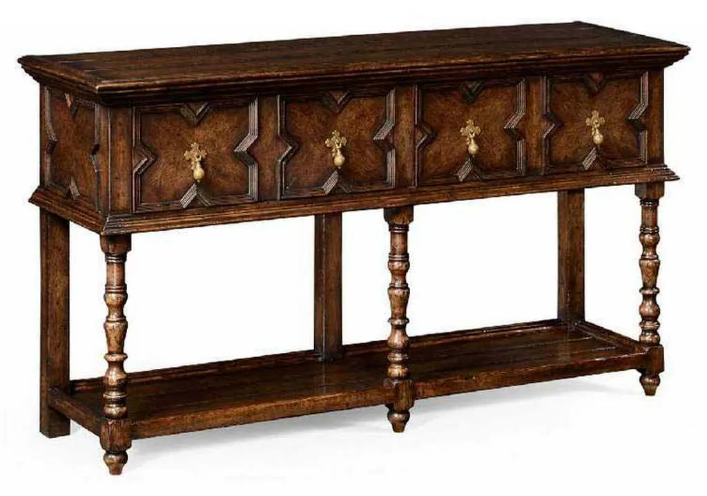 Jonathan Charles 492988-TDO Tudor Style Dark Oak Buffet Jonathan Charles 492988-TDO Tudor Style Dark Oak Buffet