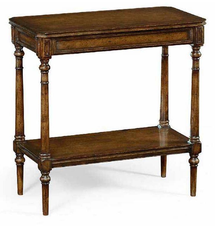 Jonathan Charles 494602-WAL Country Living Style Walnut Side Table Jonathan Charles 494602-WAL Country Living Style Walnut Side Table