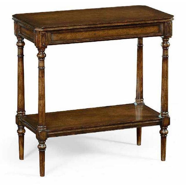 Jonathan Charles 494602-WAL Country Living Style Walnut Side Table Jonathan Charles 494602-WAL Country Living Style Walnut Side Table