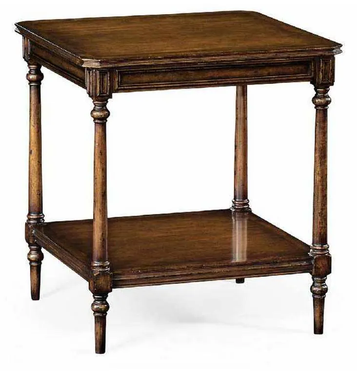 Jonathan Charles 494636-WAL Victorian style walnut side table Jonathan Charles 494636-WAL Victorian style walnut side table