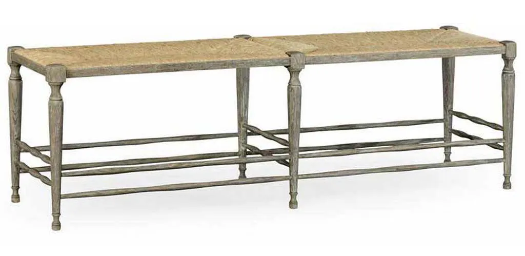 Jonathan Charles 530001 William Yeoward Country House Chic Bodiam Bench Jonathan Charles 530001 William Yeoward Country House Chic Bodiam Bench