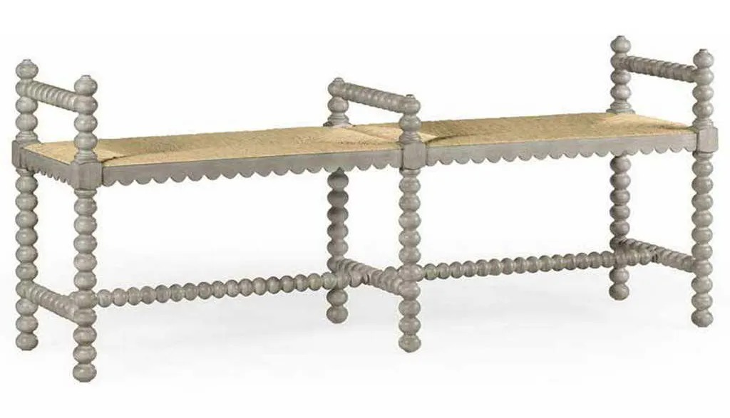 Jonathan Charles 530007 William Yeoward Country House Chic Bellingham Double Bench Jonathan Charles 530007 William Yeoward Country House Chic Bellingham Double Bench